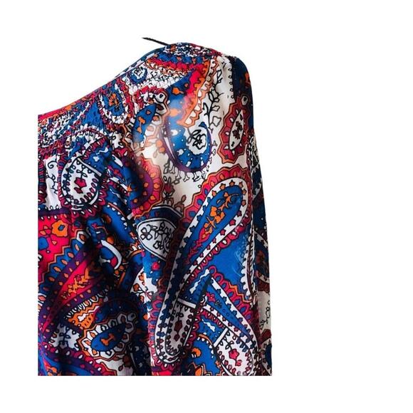 My Michelle Boho Chic Paisley Shift Dress size Small - Picture 6 of 10